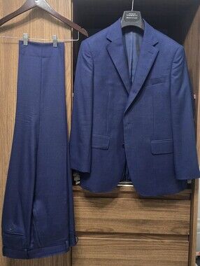 Charles Tyrwhitt Ultimate Performance Suit in Indigo Blue